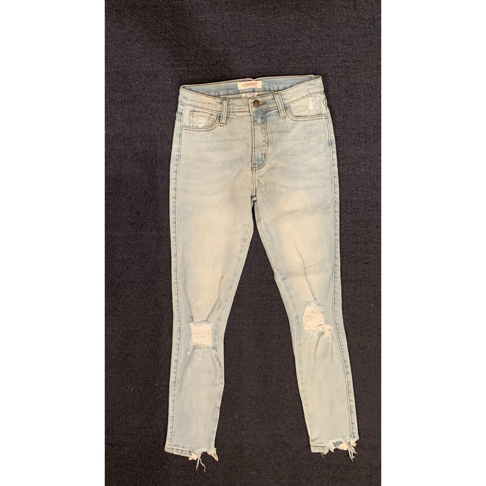 Vibrant MIU Jeans Women's Size‎ 1 Skinny Denim (26x28)